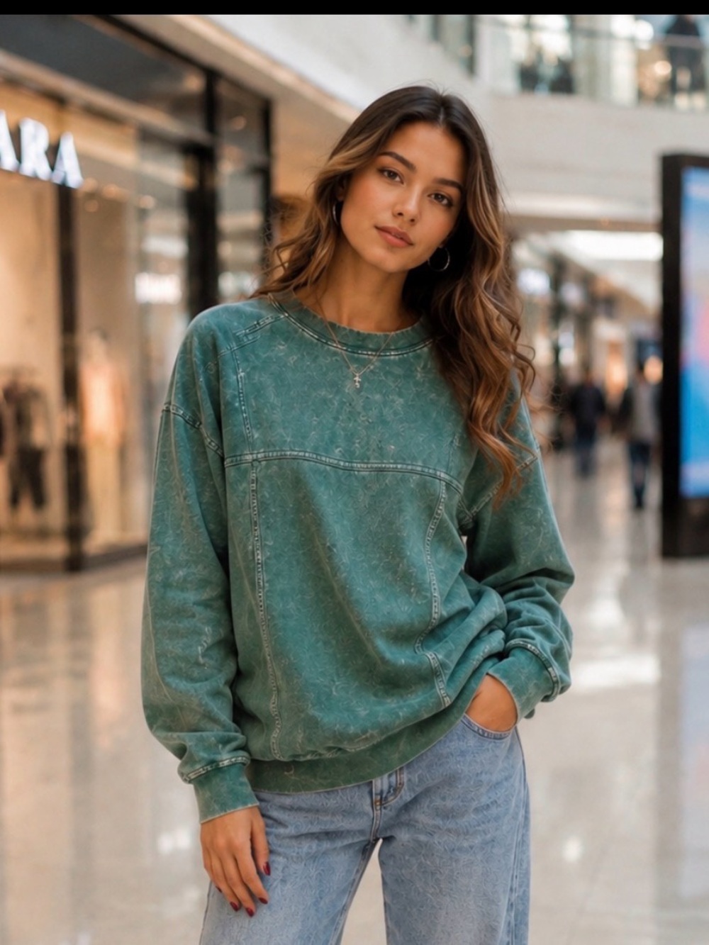 #276 COTTON ZENANA SWEATSHIRT